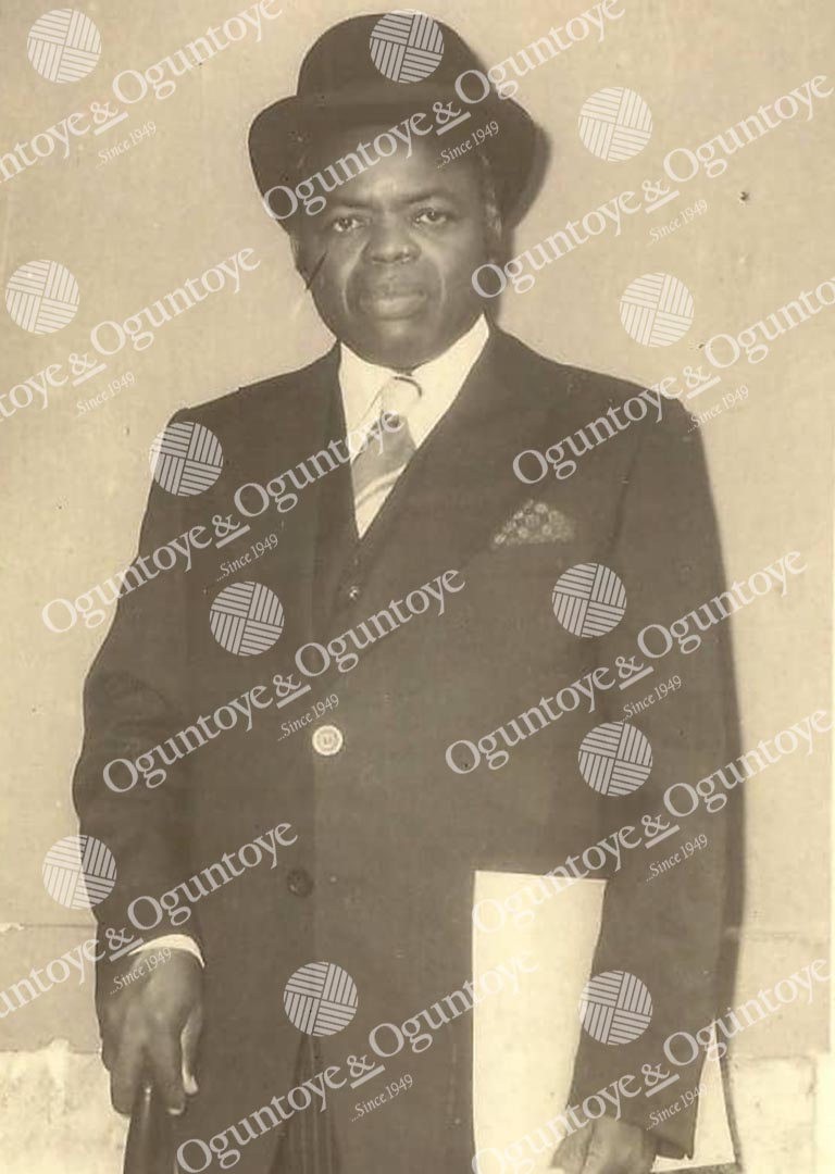 Chief David Ojo Abiodun Oguntoye